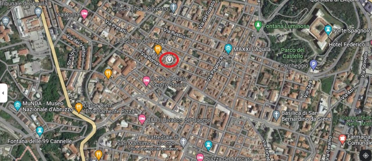 Cozy House Con Corte Privata In Centro Storico Aq LʼAquila Zewnętrze zdjęcie